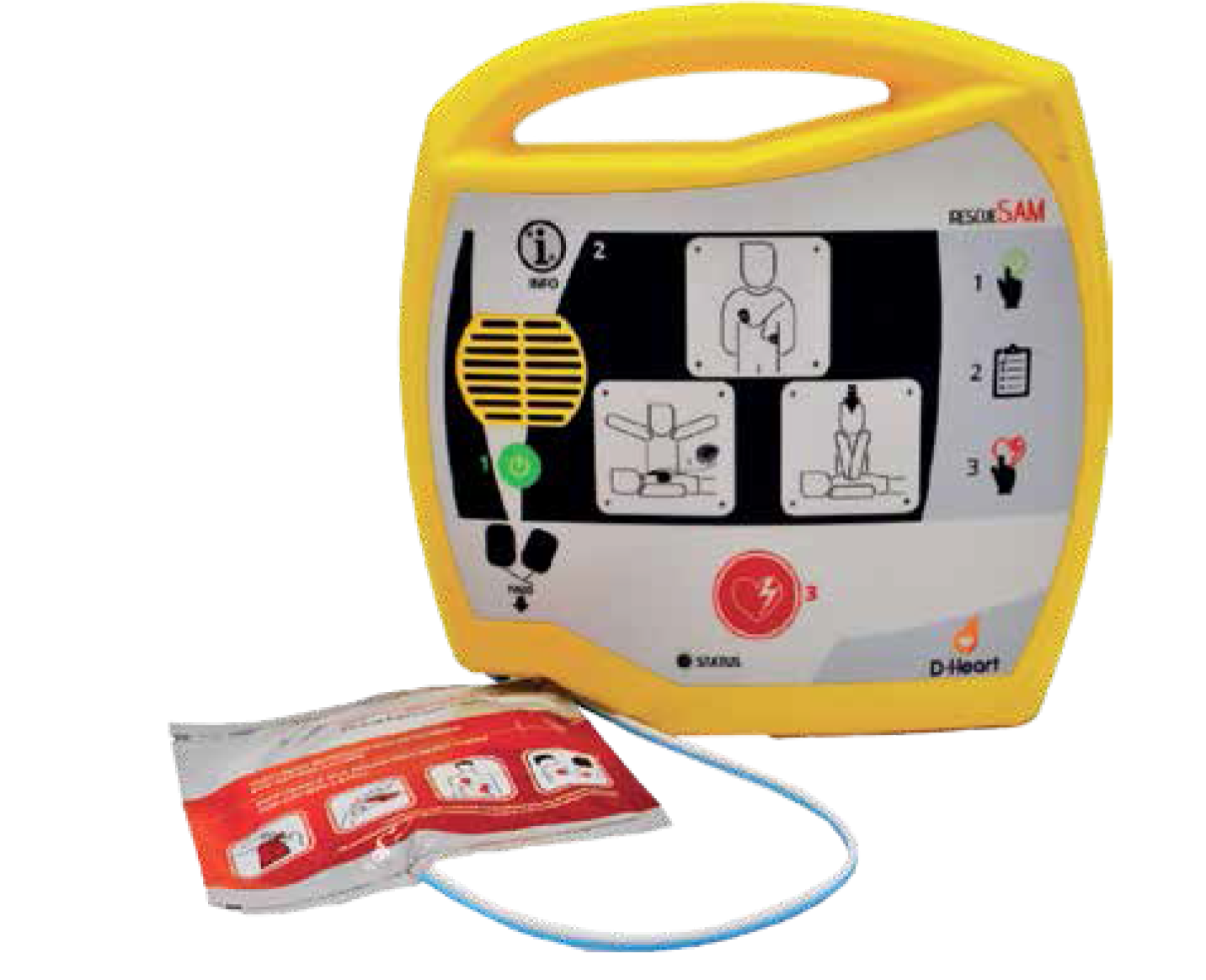 D-Heart automated external defibrillator