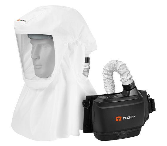 PAPR - Tecmen FreFlow V1 PRO with TM-H2 Respiratory Hood